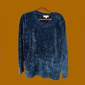 Orvis Blue Crew Neck Sweater